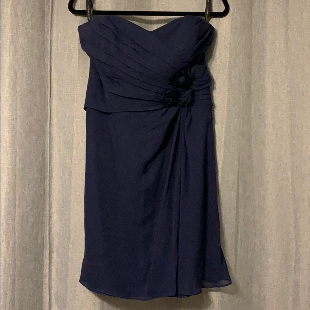 Alfred Angelo 7180S Navy Dress